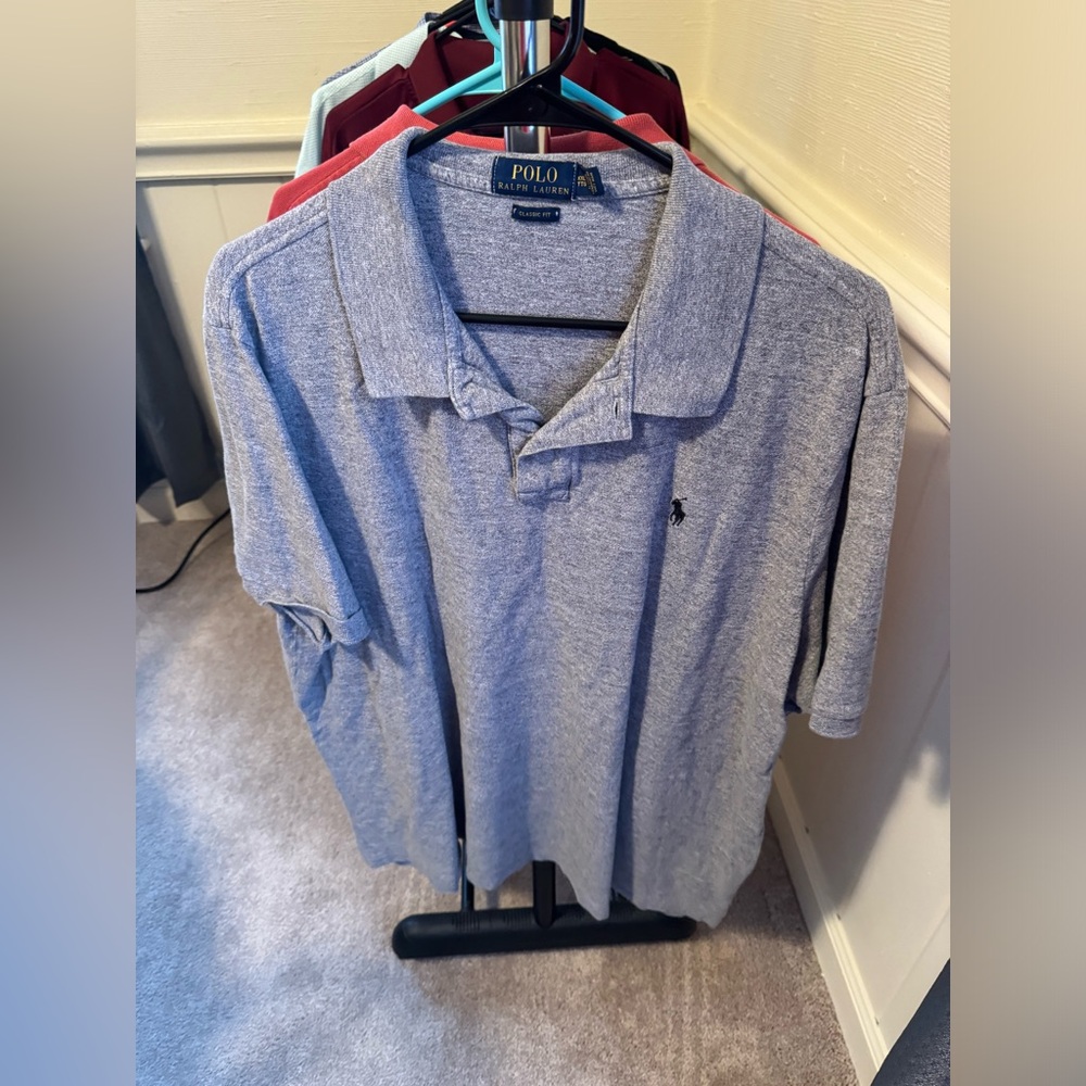 Ralph Lauren Polo Gray Classic Fit 2XL